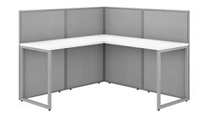 Workstations & Cubicles Bush Furniture 60in W L-Desk Open Office with 45inPanels
