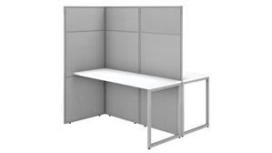 Workstations & Cubicles Bush Furniture 60" W 2 Person Cubicle Desk Workstation with 66"H Panels