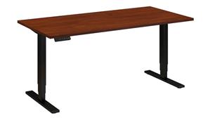 Adjustable Height Desks & Tables Bush Furniture 60" W x 30" D Electric Height Adjustable Standing Desk