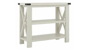 Console Tables Bush Furniture 36" W Narrow Console Table with Shelves - Assembled