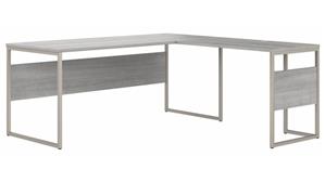 L Shaped Desks Bush Furniture 72in W x 72in D L-Shaped Table Desk with Metal Legs