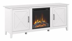 Electric Fireplaces Bush Furniture Electric Fireplace TV Stand for 70" TV