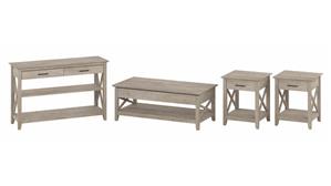 Coffee Tables Bush Furniture Lift Top Coffee Table Desk with Console Table and End Tables
