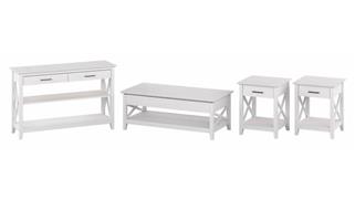 Coffee Tables Bush Furniture Lift Top Coffee Table Desk with Console Table and End Tables