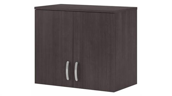 Storage Cabinets Bush Furniture Laundry Room Wall Cabinet with Doors and Shelves