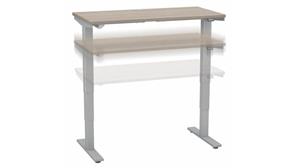 Adjustable Height Desks & Tables Bush Furniture 48" W x 24" D Height Adjustable Standing Desk