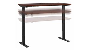 Adjustable Height Desks & Tables Bush Furniture 60W x 30D Electric Height Adjustable Standing Desk