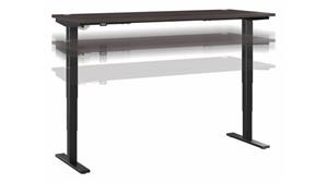 Adjustable Height Desks & Tables Bush Furniture 72" W x 30" D Height Adjustable Standing Desk
