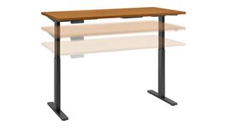 Adjustable Height Desks & Tables Bush Furniture 60" W x 24" D Height Adjustable Standing Desk