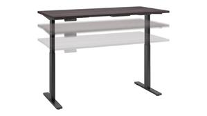 Adjustable Height Desks & Tables Bush Furniture 60" W x 30" D Height Adjustable Standing Desk