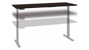 Adjustable Height Desks & Tables Bush Furniture 72" W x 30" D Electric Height Adjustable Standing Desk