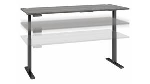 Adjustable Height Desks & Tables Bush Furniture 6ft W x 30in D Electric Height Adjustable Standing Desk