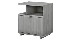 File Cabinets Lateral Bush Furniture Lateral File Cabinet with Shelves