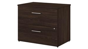 File Cabinets Lateral Bush Furniture 36" W 2 Drawer Lateral File Cabinet - Assembled