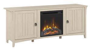 Electric Fireplaces Bush Furniture Electric Fireplace TV Stand for 70" TV
