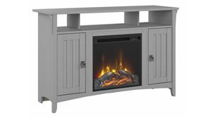 Electric Fireplaces Bush Furniture Tall Electric Fireplace TV Stand for 55in TV
