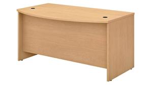 Executive Desks Bush Furniture 60" W x 36" D Bow Front Desk