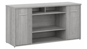 Storage Cabinets Bush Furniture 60" W Storage Cabinet with Doors and Shelves