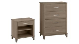 Bedroom Sets Bush Furniture Chest of Drawers and Nightstand Set