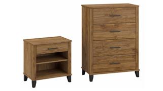 Bedroom Sets Bush Furniture Chest of Drawers and Nightstand Set