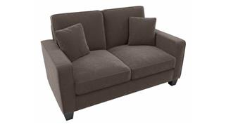 Loveseats Bush Furniture 61in W Loveseat with Square Feet