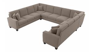 Sectional Sofas Bush Furniture 137in W U-Shaped Sectional Couch