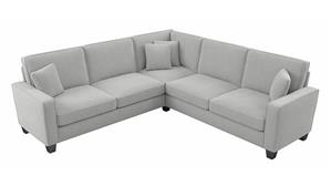 Sectional Sofas Bush Furniture 99in W L-Shaped Sectional Couch