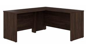 L Shaped Desks Bush Furniture 60in W x 24in D L-Shaped Desk with 42in W Return