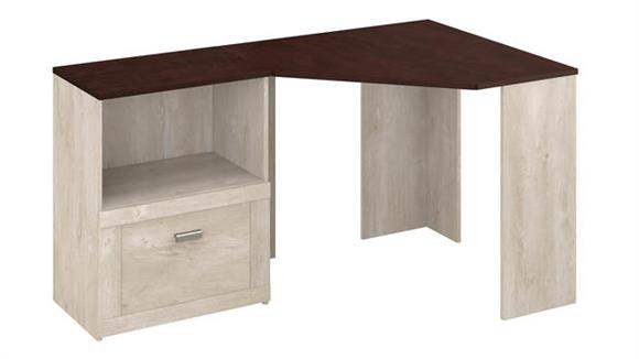 Corner Desks Bush Furniture Corner Desk with Lateral File Cabinet