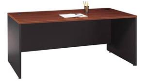 Executive Desks Bush Furniture 72in W x 30in D Office Desk