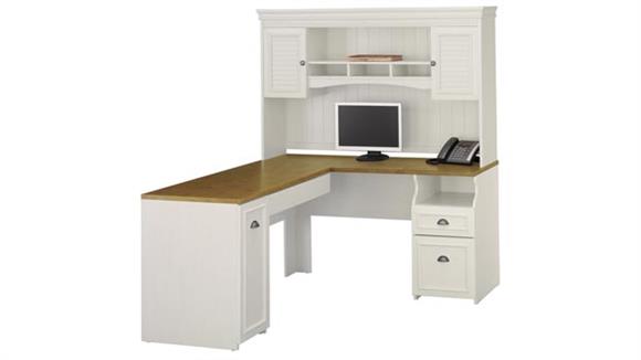 L Shaped Desks Bush Furniture L Shaped Desk with Hutch