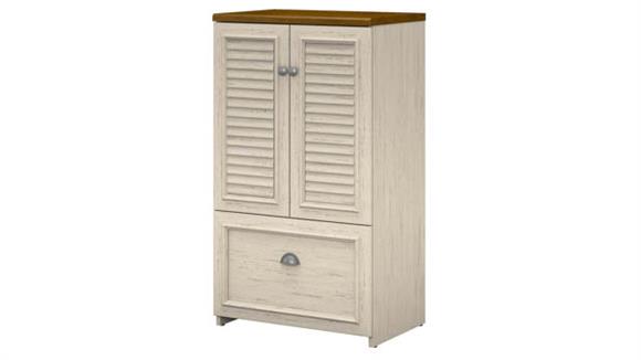 Storage Cabinets Bush Furniture 2 Door Storage Cabinet with File Drawer