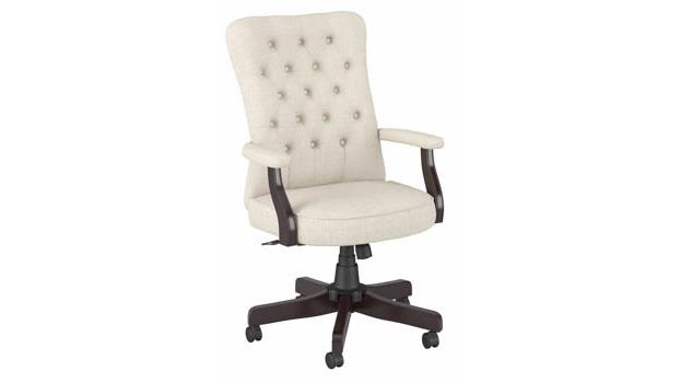 Bush Furniture High Back Tufted Office Chair with Arms