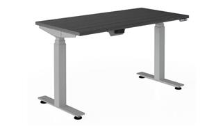 Adjustable Height Desks & Tables Corp Design 72in x 24in Adjustable Height Desk
