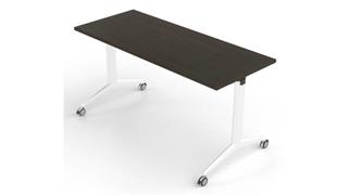 Training Tables Corp Design 6ft x 30in Flip Top Nesting Table