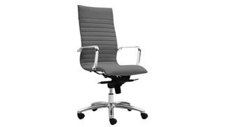 Office Chairs Corp Design Leather High Back Chair
