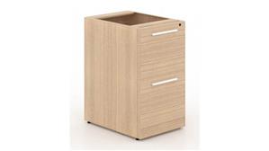 File Cabinets Vertical Corp Design Deluxe 2 Drawer Pedestal (File / File) - Assembled