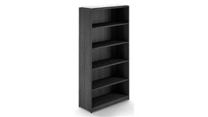 Bookcases Corp Design 72in H Deluxe Bookcase