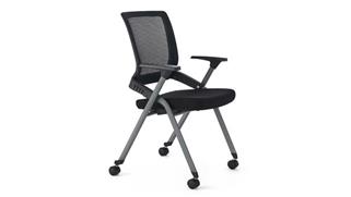 Office Chairs Corp Design Mente Nesting Training Chair