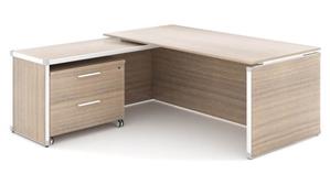 L Shaped Desks Corp Design Executive L Shaped Desk