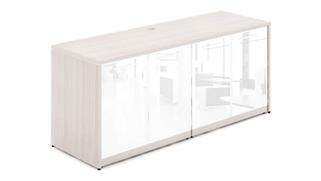 Office Credenzas Corp Design Credenza with Glass Doors