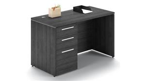 Executive Desks Corp Design 48" x 24" Single Pedestal Desk