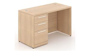 Executive Desks Corp Design 48in x 24in Single Pedestal Desk