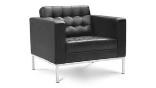 Reception Seating Corp Design Leather Lounge Chair