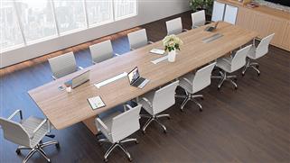 Conference Tables Corp Design 14ft Boat Shaped Conference Table