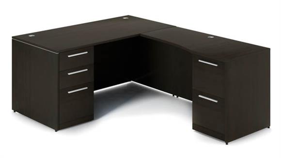 66in x 72in Rectangular L Shaped Desk
