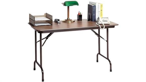 Folding Tables Correll 36" x 24" Keyboard Height Folding Table