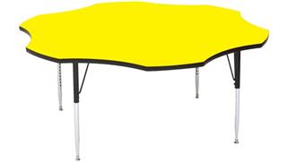 Activity Tables Correll 60in Flower Shaped Activity Table