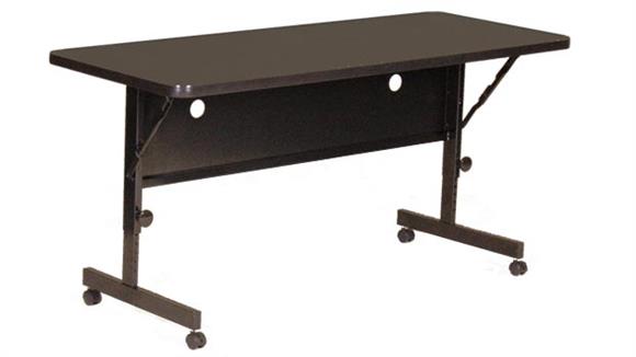 6ft x 24in Deluxe Flip Top Table