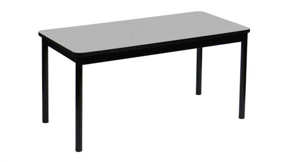 6ft x 24in Library Table